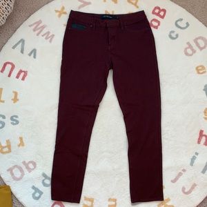 Calvin Klein Jeans size 8 maroon